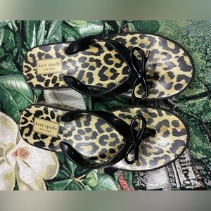 COPY - KAYE SPADE -  CHEETAH SLIPPERS